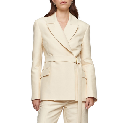 Women's Solid Color Lapel Summer Blazer